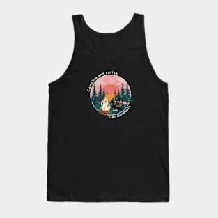 Campfire and Coffee - Get Outdoors! Tank Top